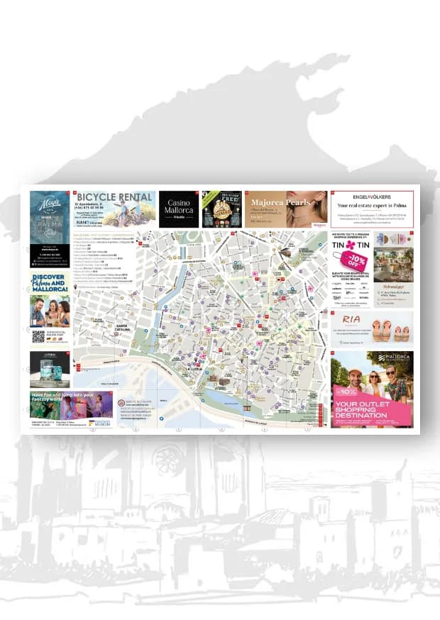 Palma City Maps, Asociación Hotelera de Palma