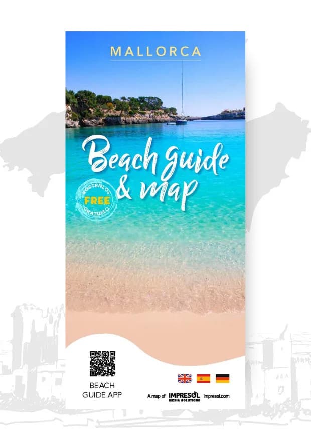Beach Map · Mallorca, Impresol