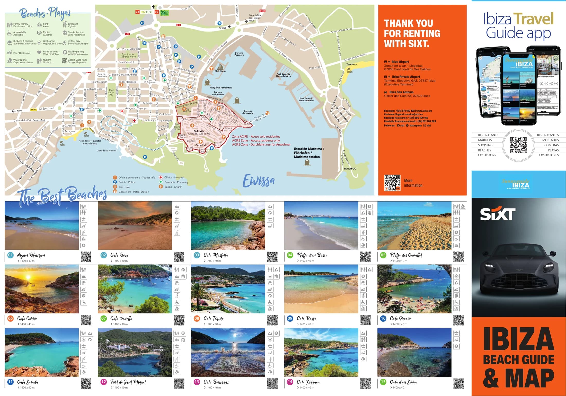 Sixt · Ibiza, Vorderseite