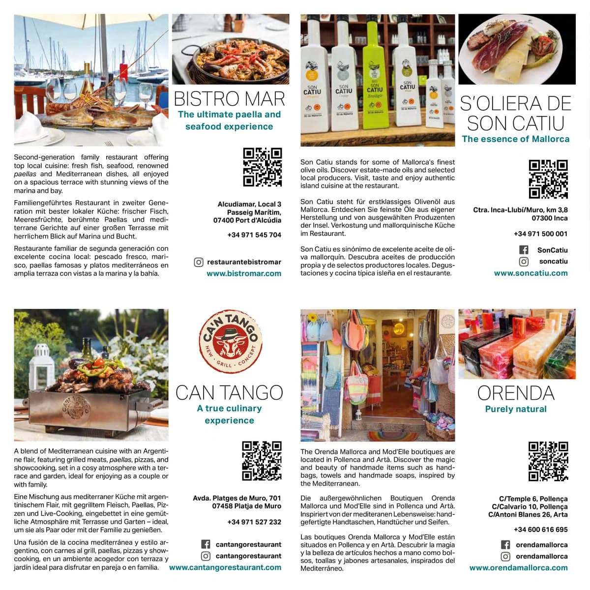 Beispielseite aus einem Impresol Travel Guide