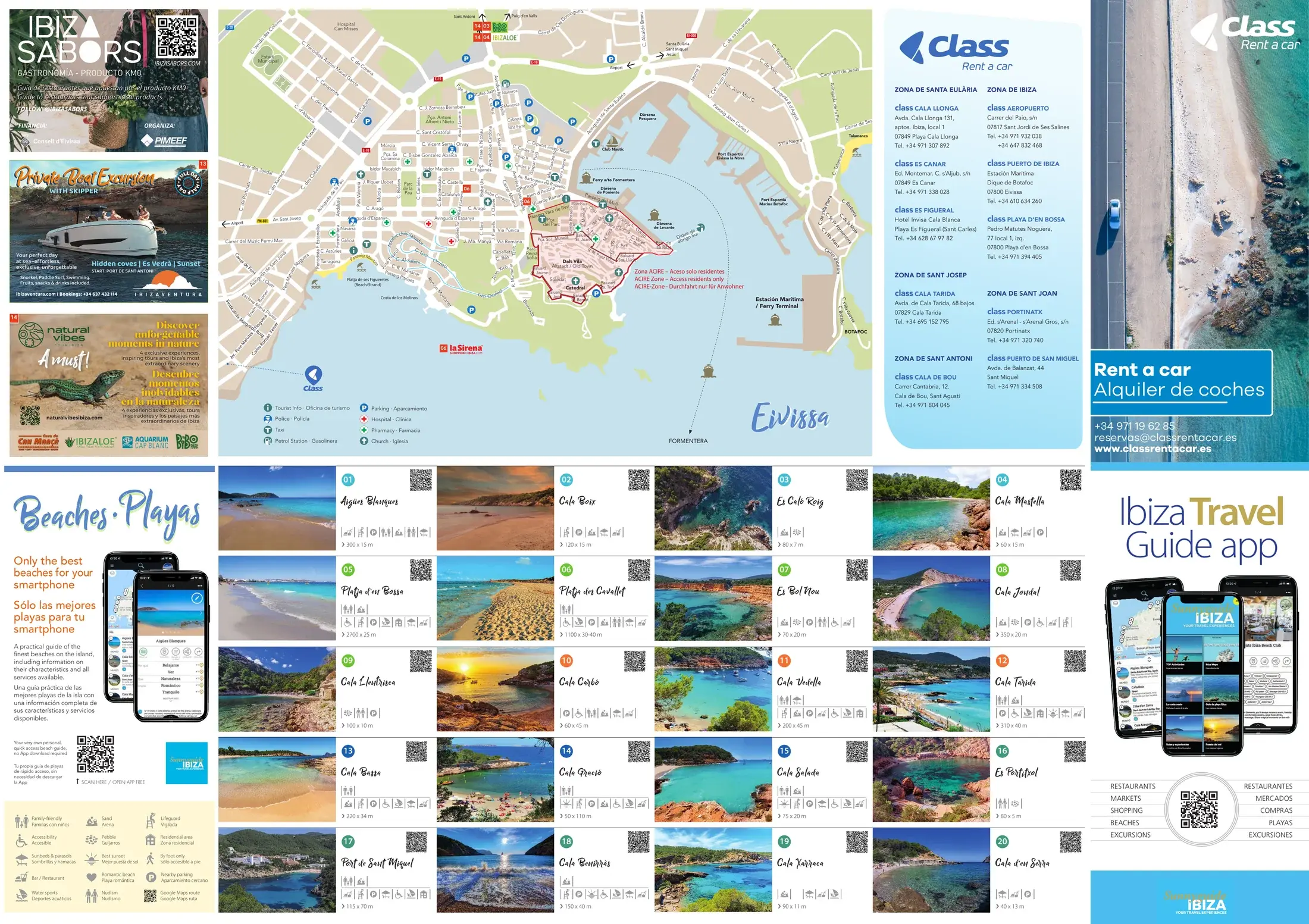 Class Rent a Car · Ibiza, Vorderseite