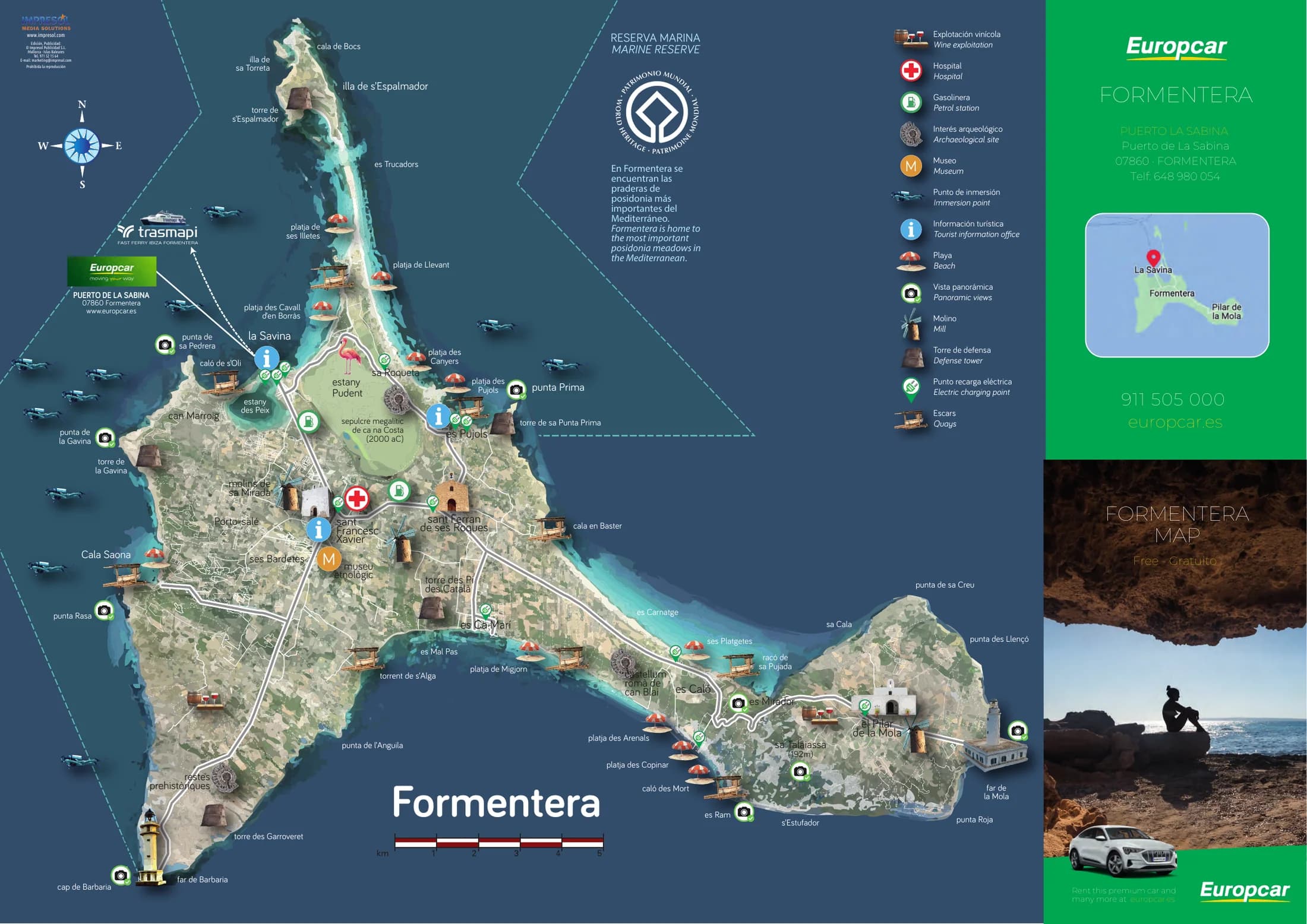 Europcar · Formentera, Front