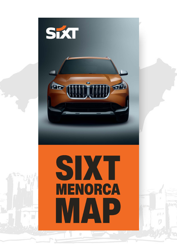 Sixt Menorca Map 2024