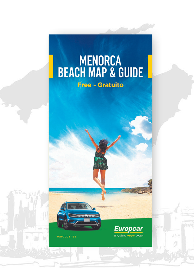Europcar Menorca Beach Map & Guide