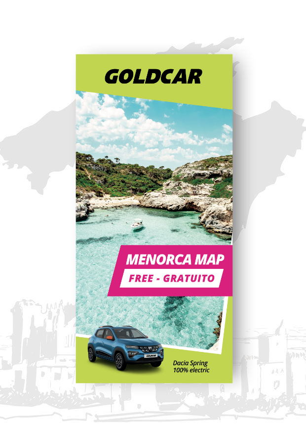 Goldcar Menorca Map 2023