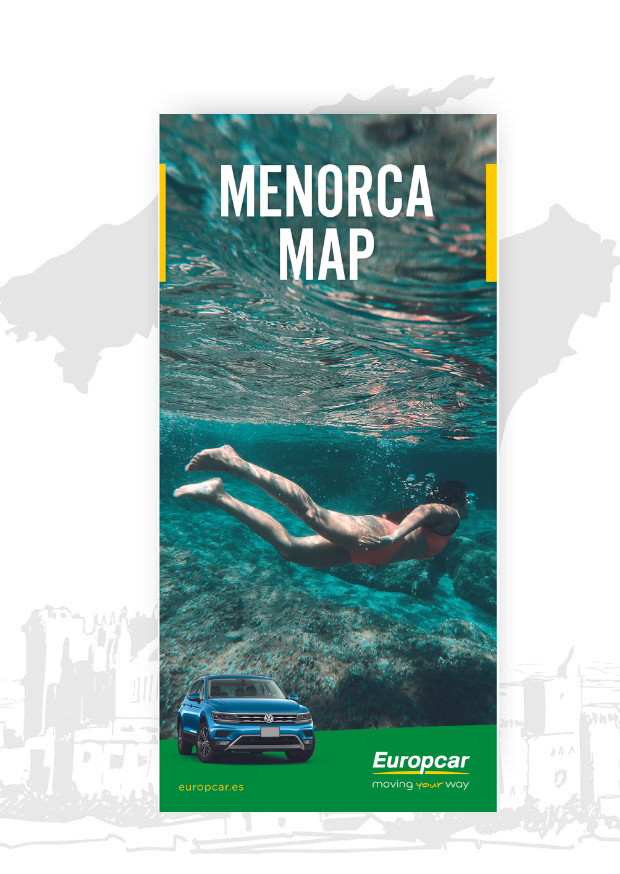Europcar Menorca Map 2023